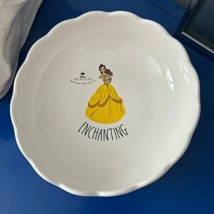 Rae Dunn Disney Princess Beauty and the Beast Belle Enchanting Bowl
